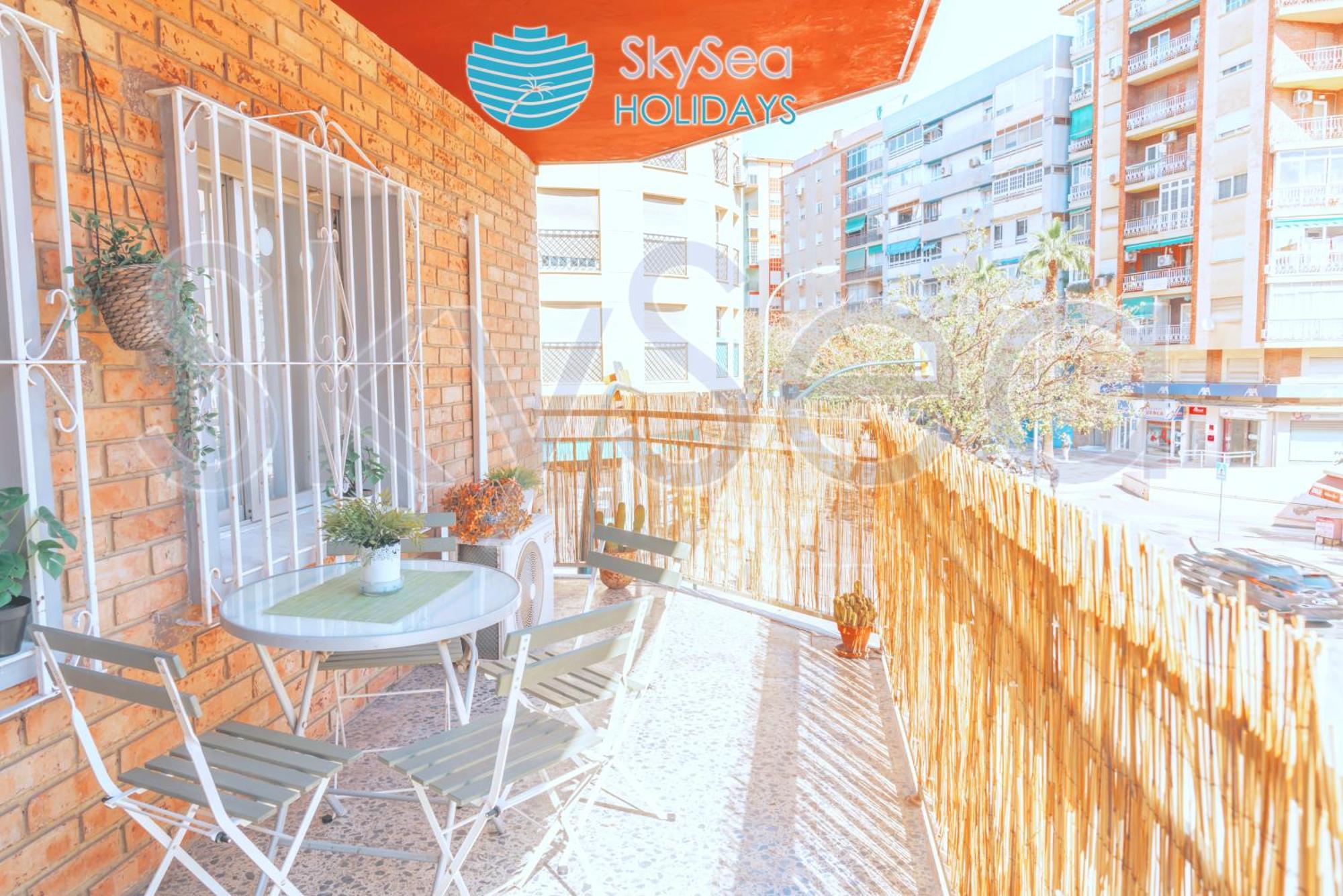 Skysea Holidays Malaga Bailen Apartment ภายนอก รูปภาพ